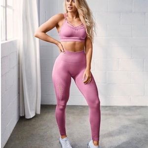 Gymshark Energy Seamless Leggings in Pink